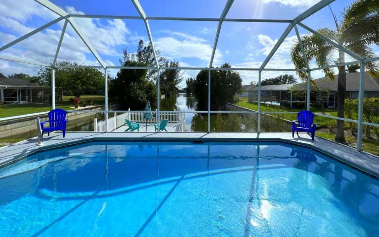 !New! Villa Sunshine Private Pool Cape Coral Exterior photo